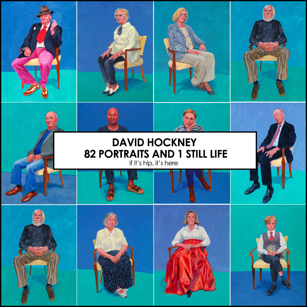 David Hockney Exhibition Poster