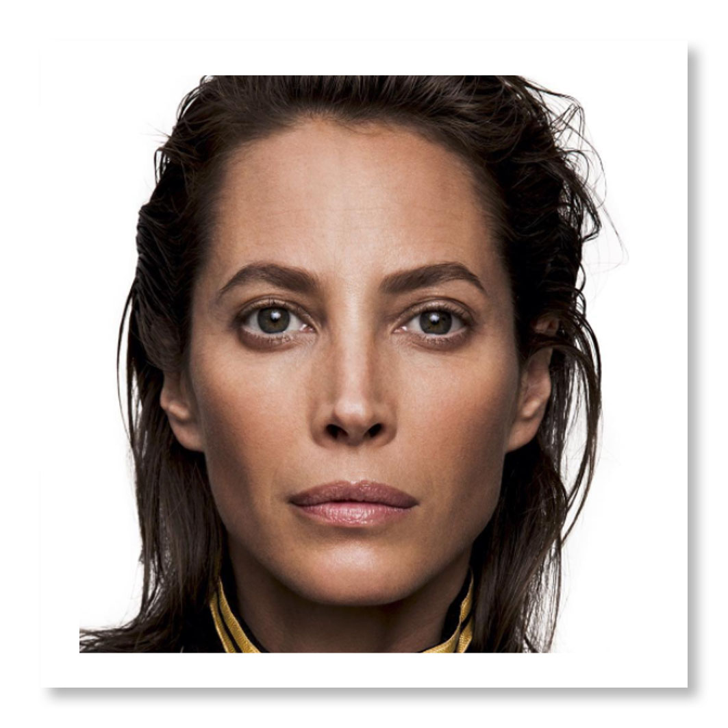 NO MAKEUP Christy Turlington