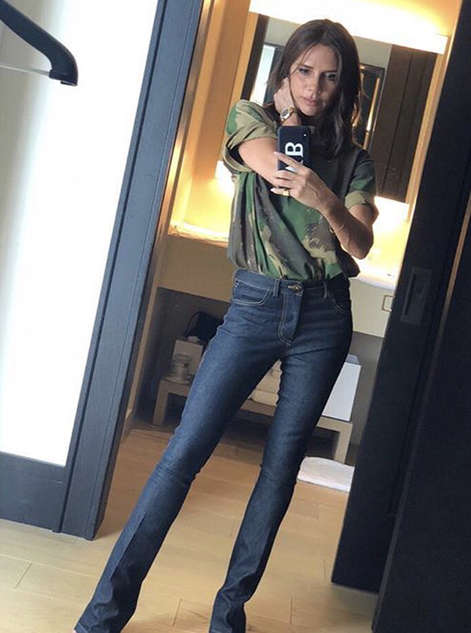 Of Course Victoria Beckham Made Bell-Bottoms Chic