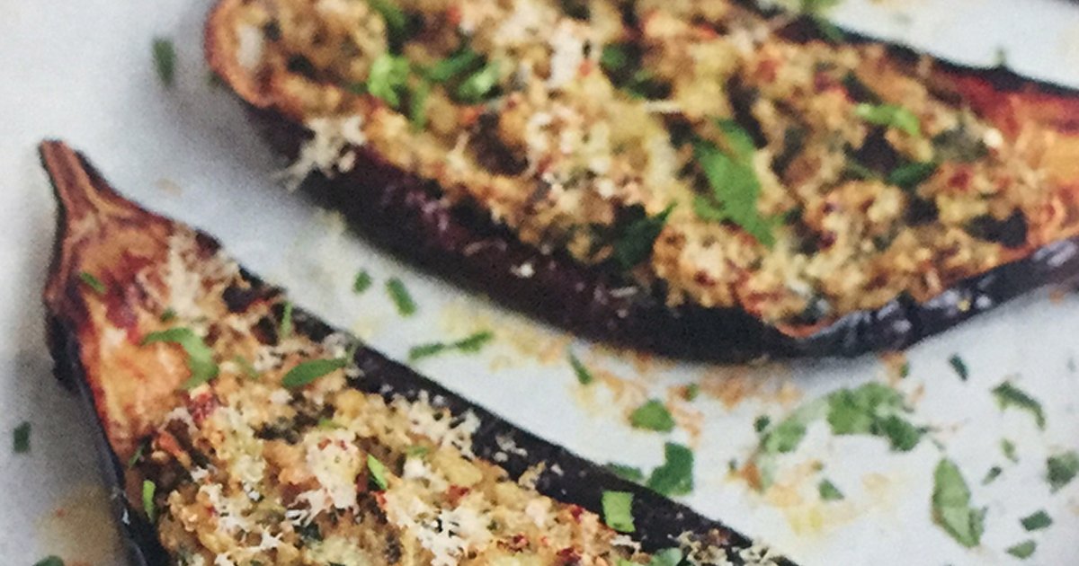 Healthy Baked Aubergine Recipe: Wendy Rowe Eat Beautiful