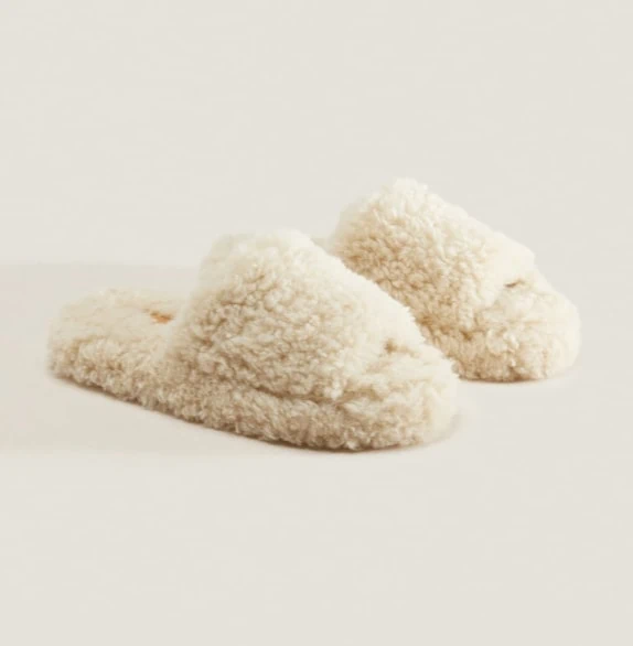 zara home slippers